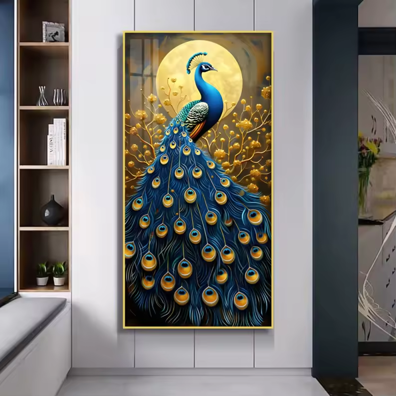 PEACOCK PAINTING